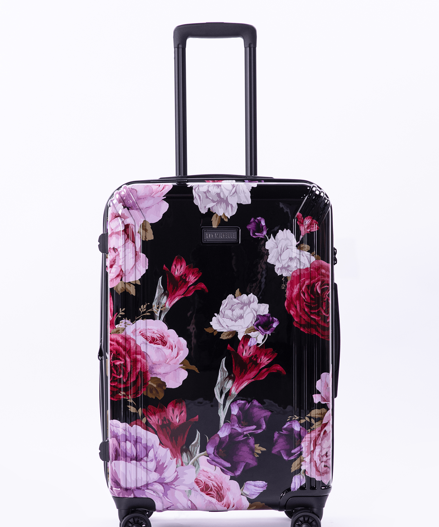 San Michelle Floral Explorer 67cm Suitcase - San Michelle Bags suitcase nz
