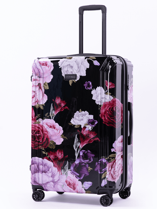 San Michelle Floral Explorer 78cm Suitcase - San Michelle Bags suitcase nz