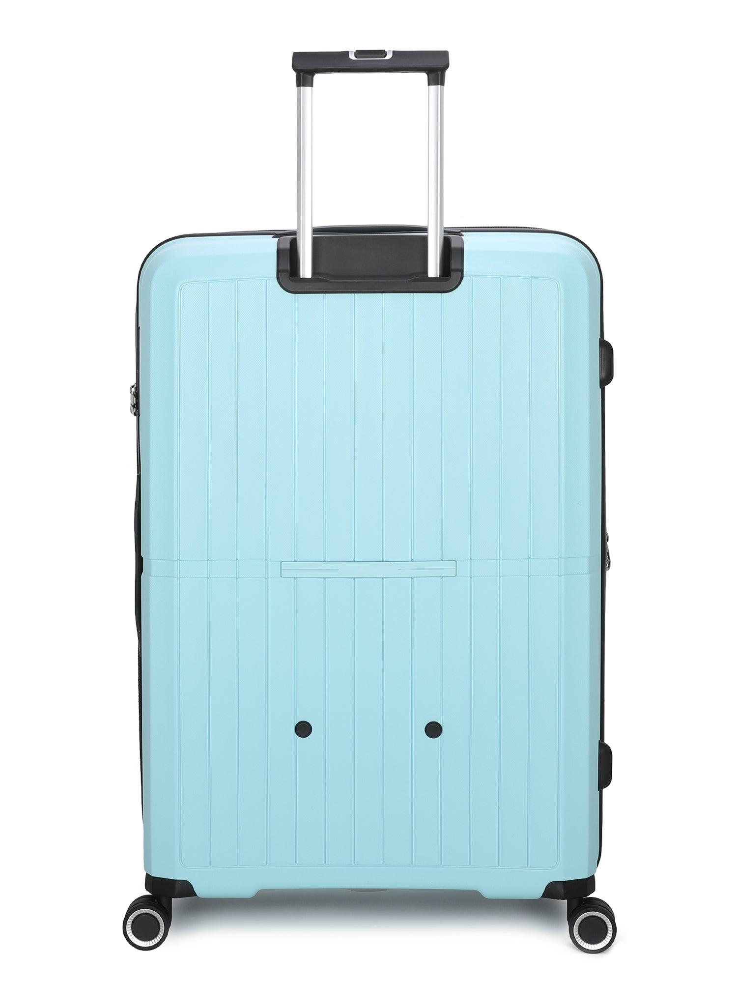 San Michelle Light Adventurer 77cm Suitcase - Light Blue - San Michelle Bags suitcase nz