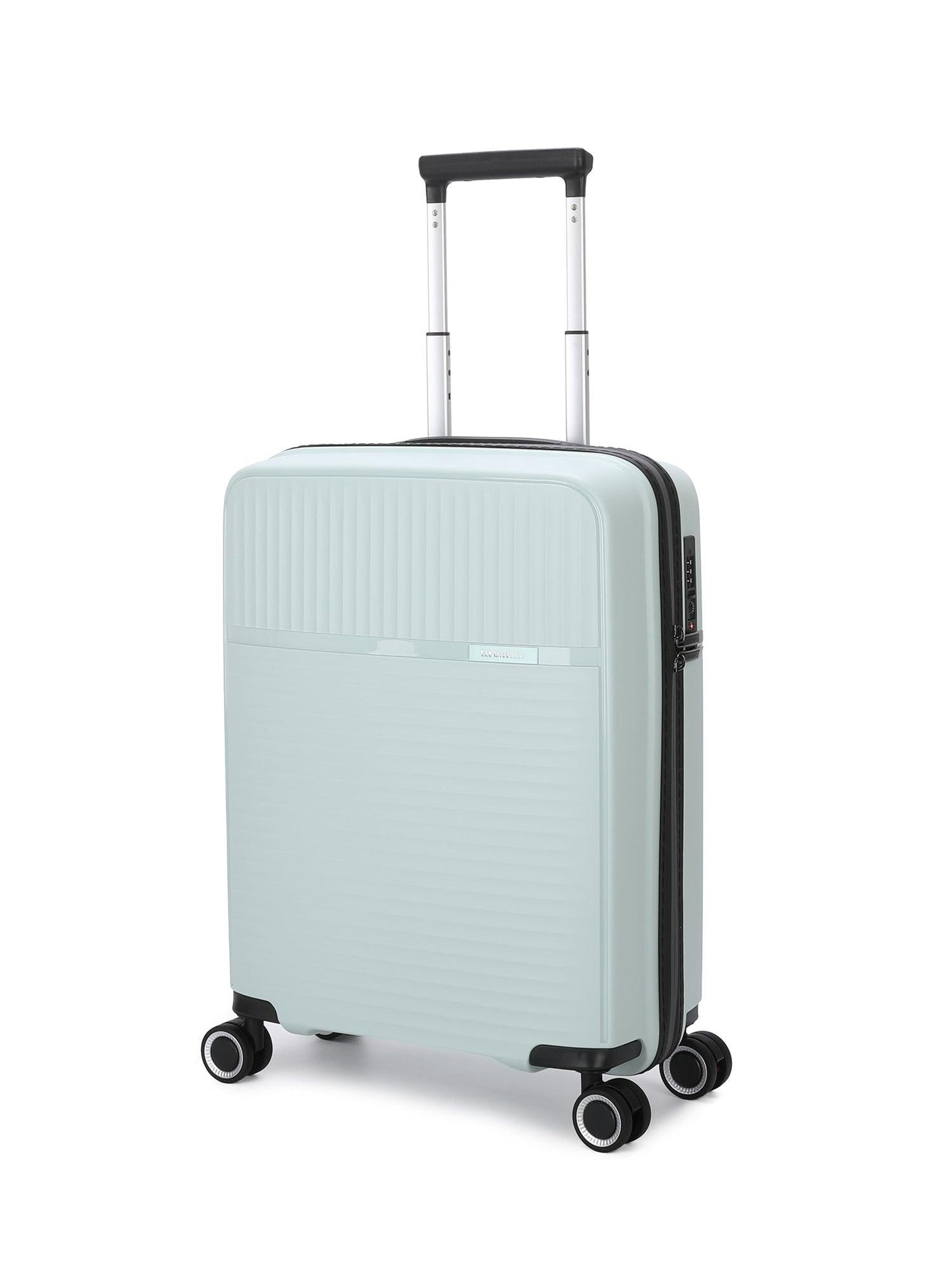 San Michelle Light Traveller 54cm Suitcase - Black - San Michelle Bags suitcase nz