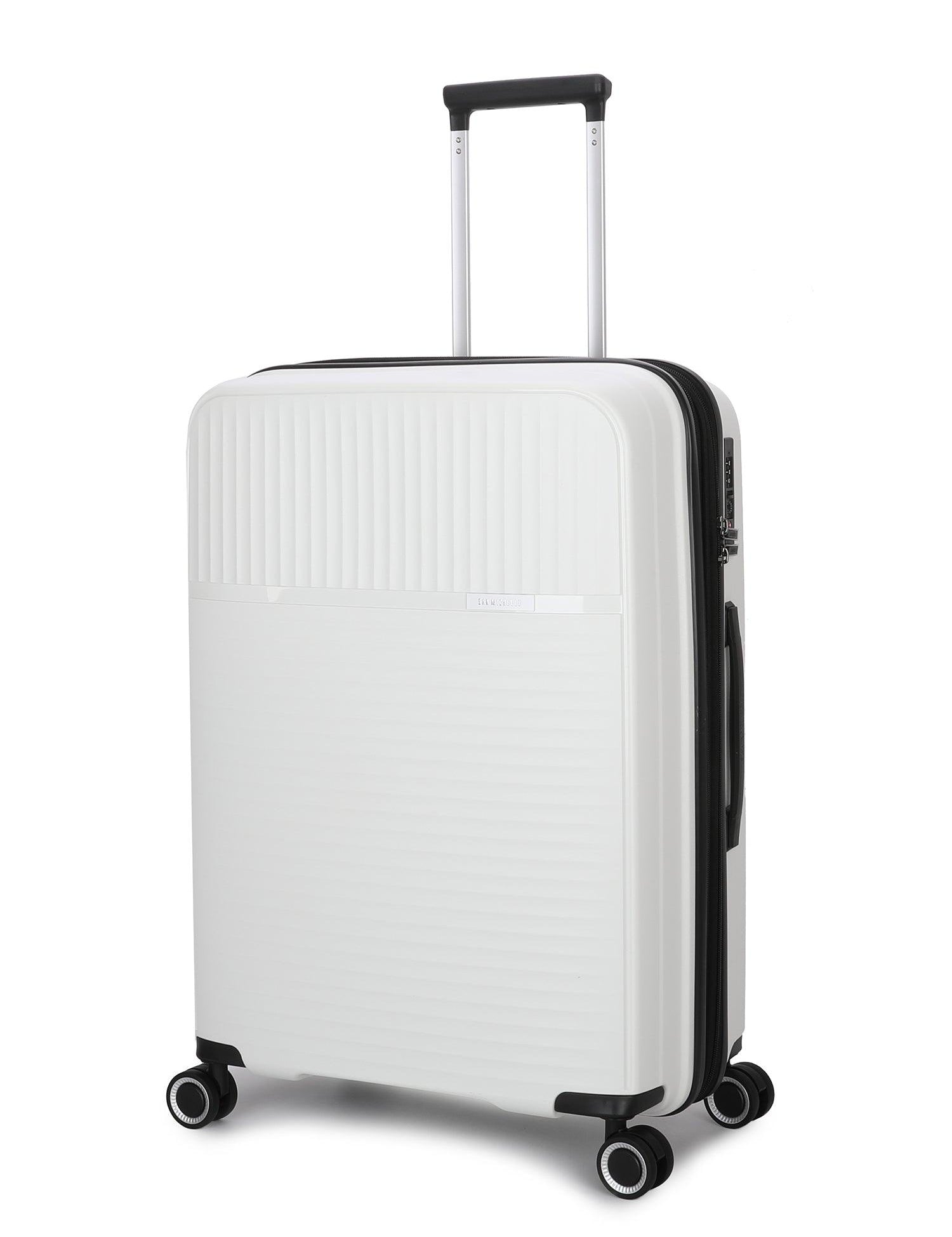 San Michelle Light Traveller 66cm Suitcase - Black - San Michelle Bags suitcase nz