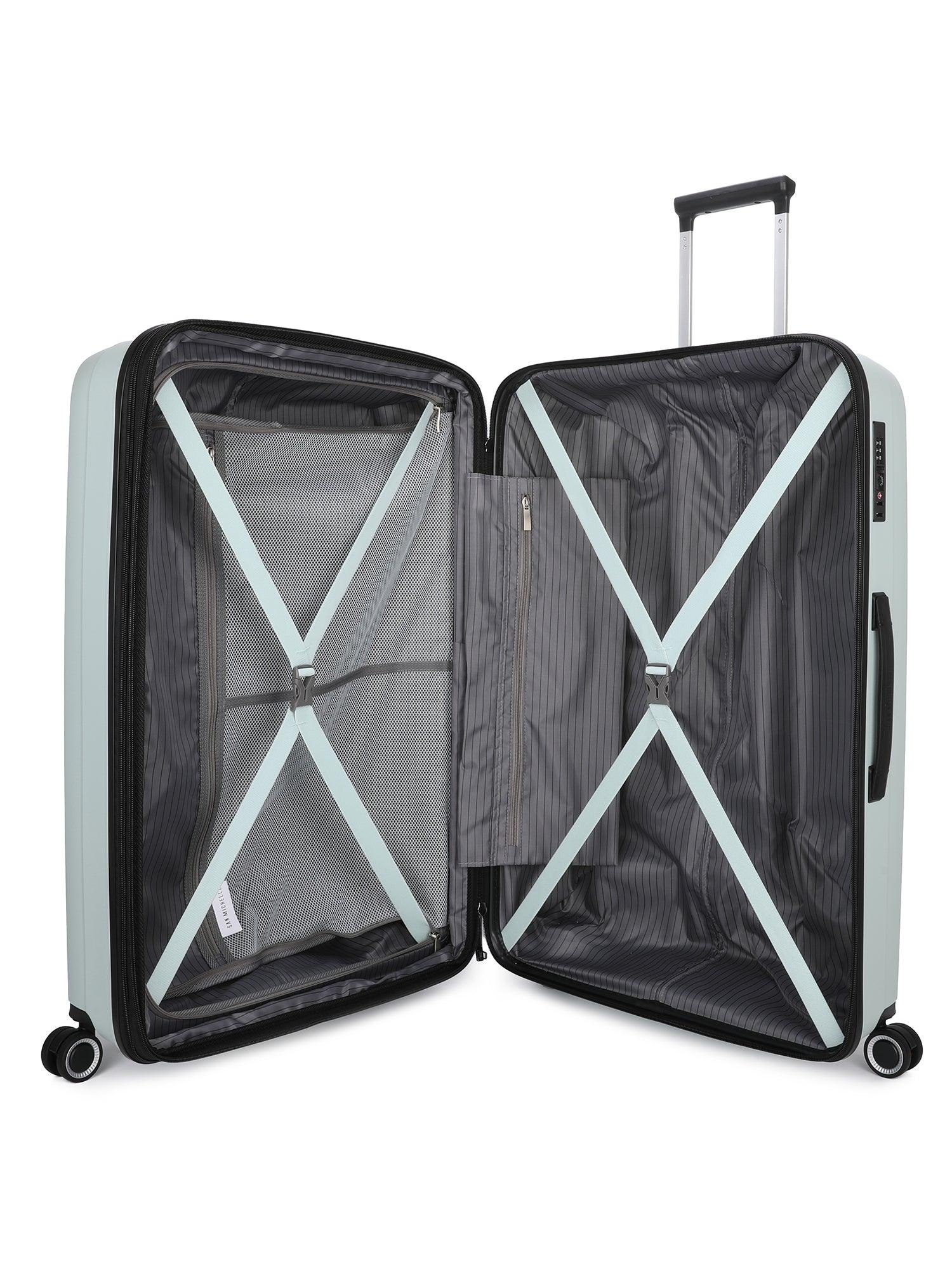 San Michelle Light Traveller 75cm Suitcase - Black - San Michelle Bags suitcase nz