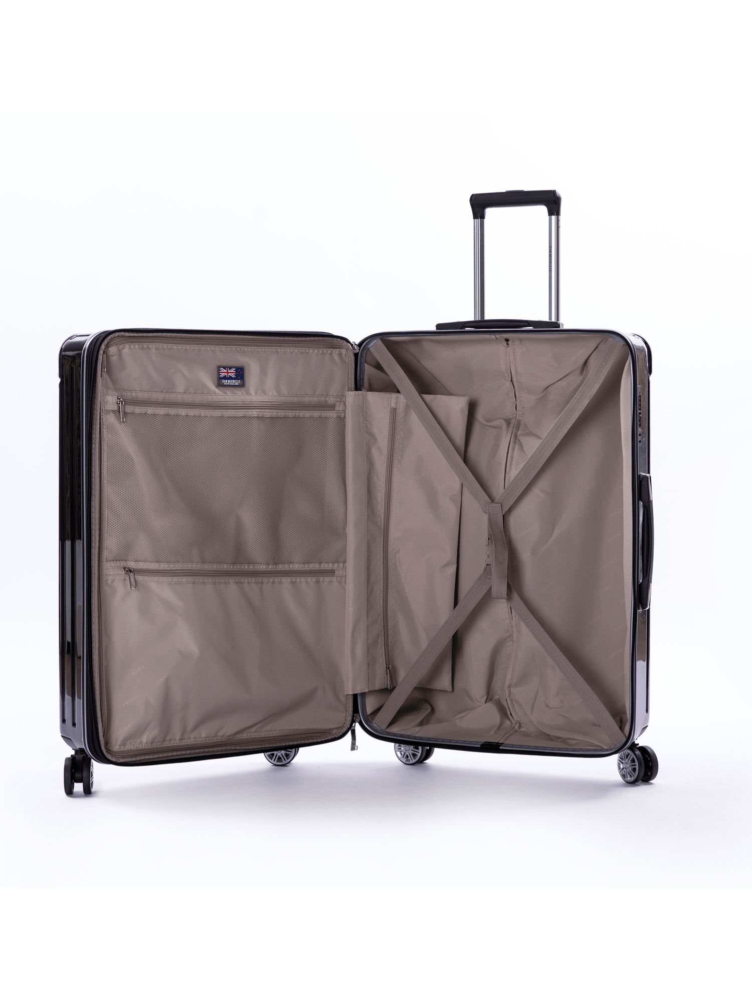 San Michelle Secure Adventurer 68cm Suitcase - San Michelle Bags suitcase nz