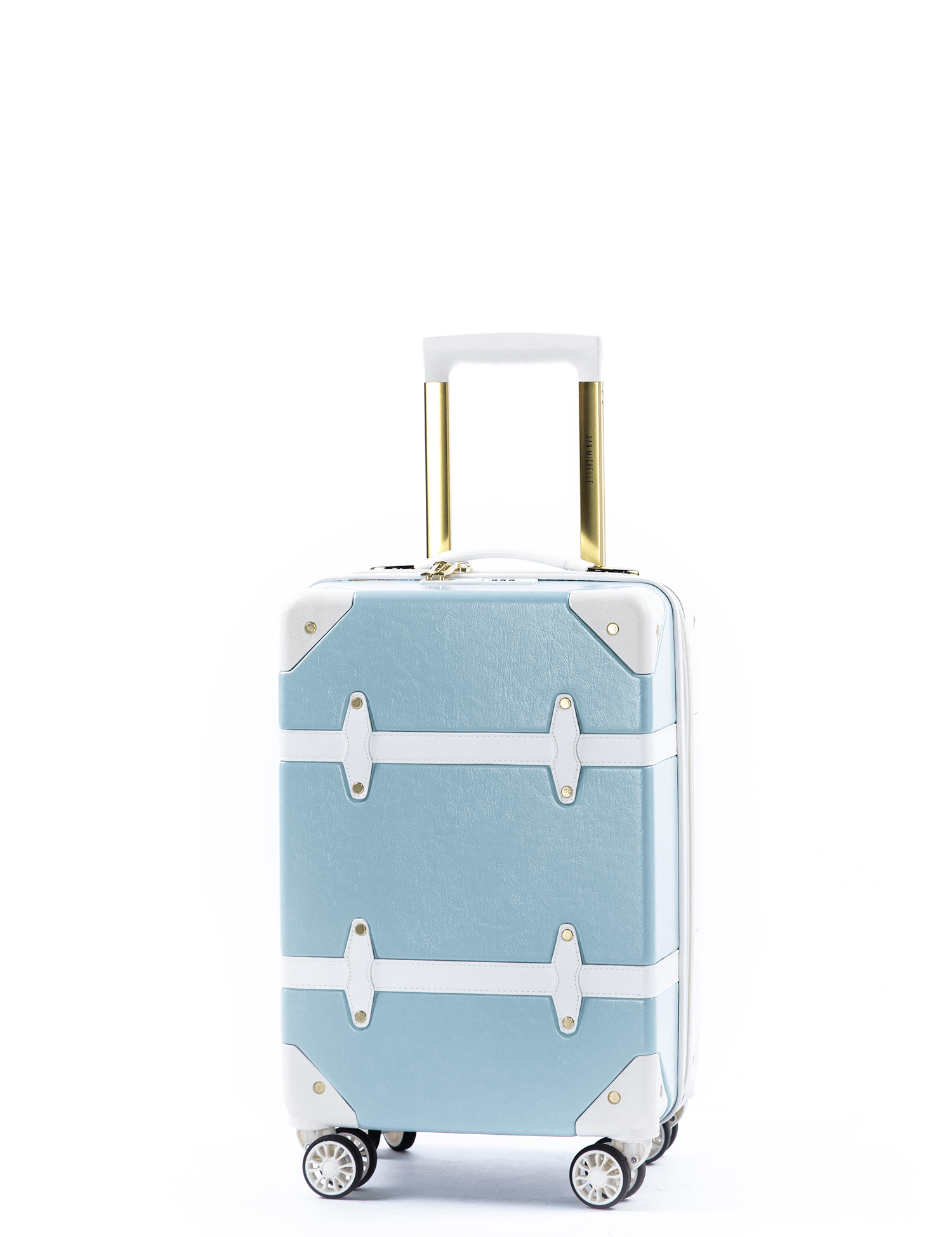 San Michelle Vintage Traveller 53cm Suitcase - San Michelle Bags suitcase nz