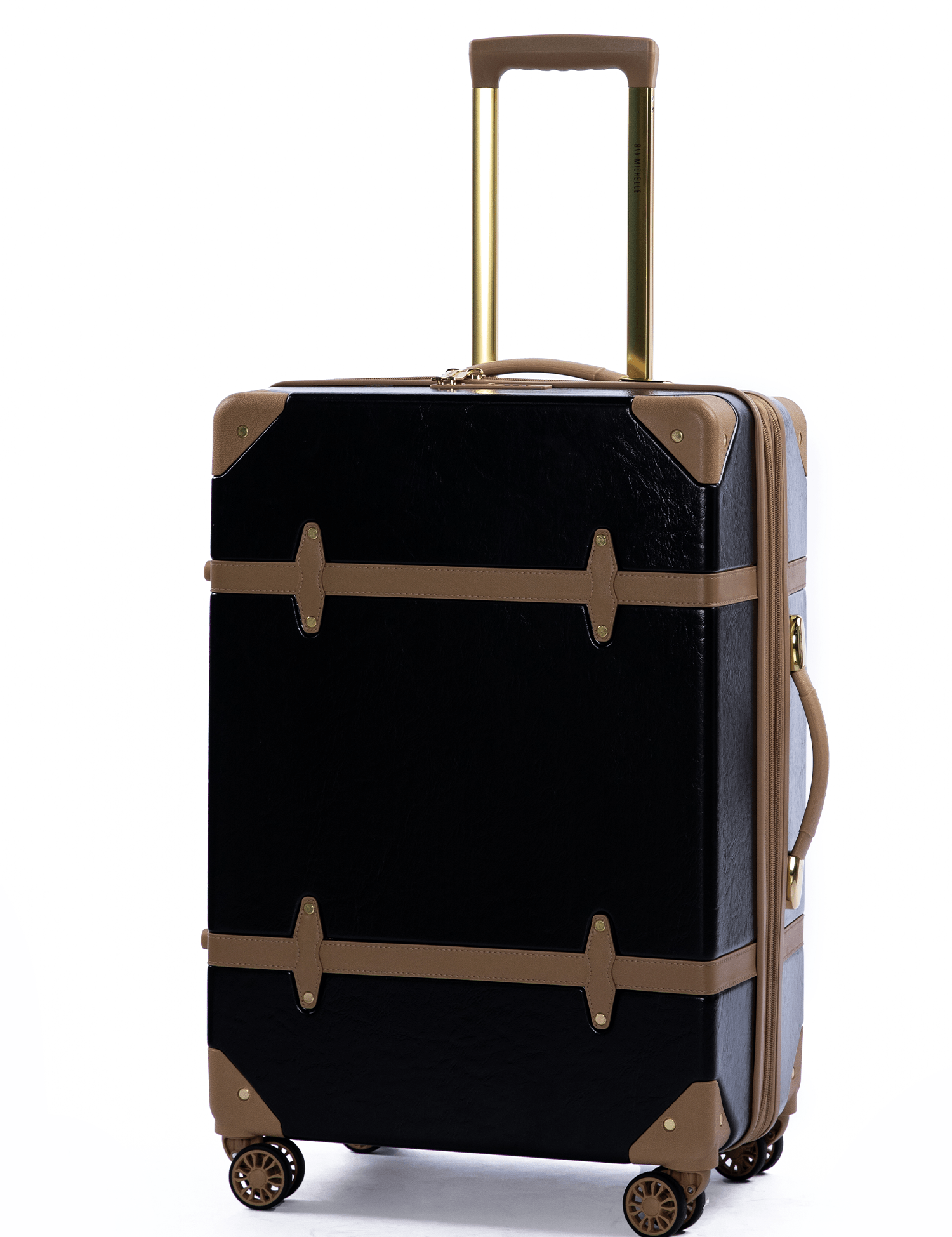 San Michelle Vintage Traveller 67cm Suitcase - San Michelle Bags suitcase nz