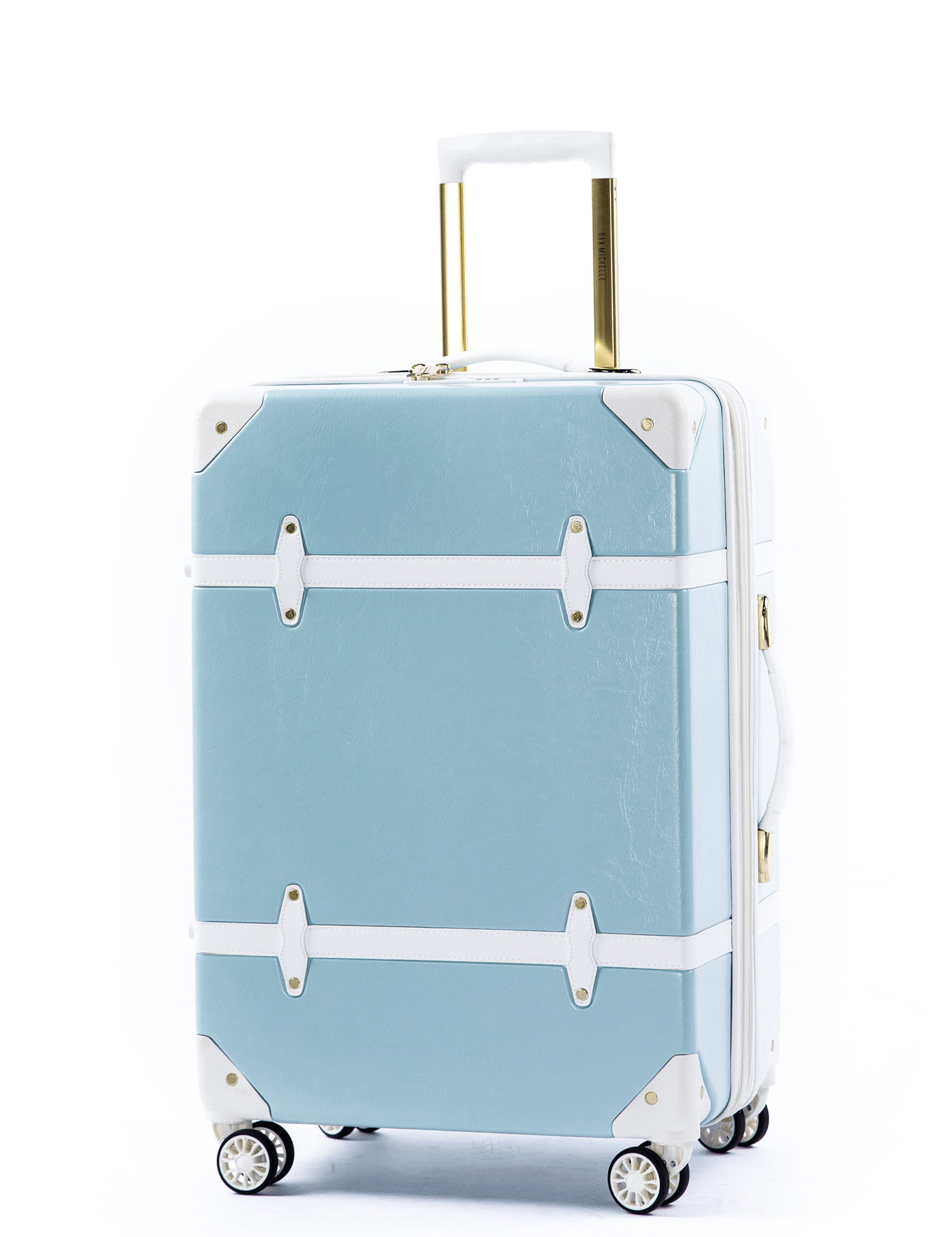 San Michelle Vintage Traveller 67cm Suitcase - San Michelle Bags suitcase nz