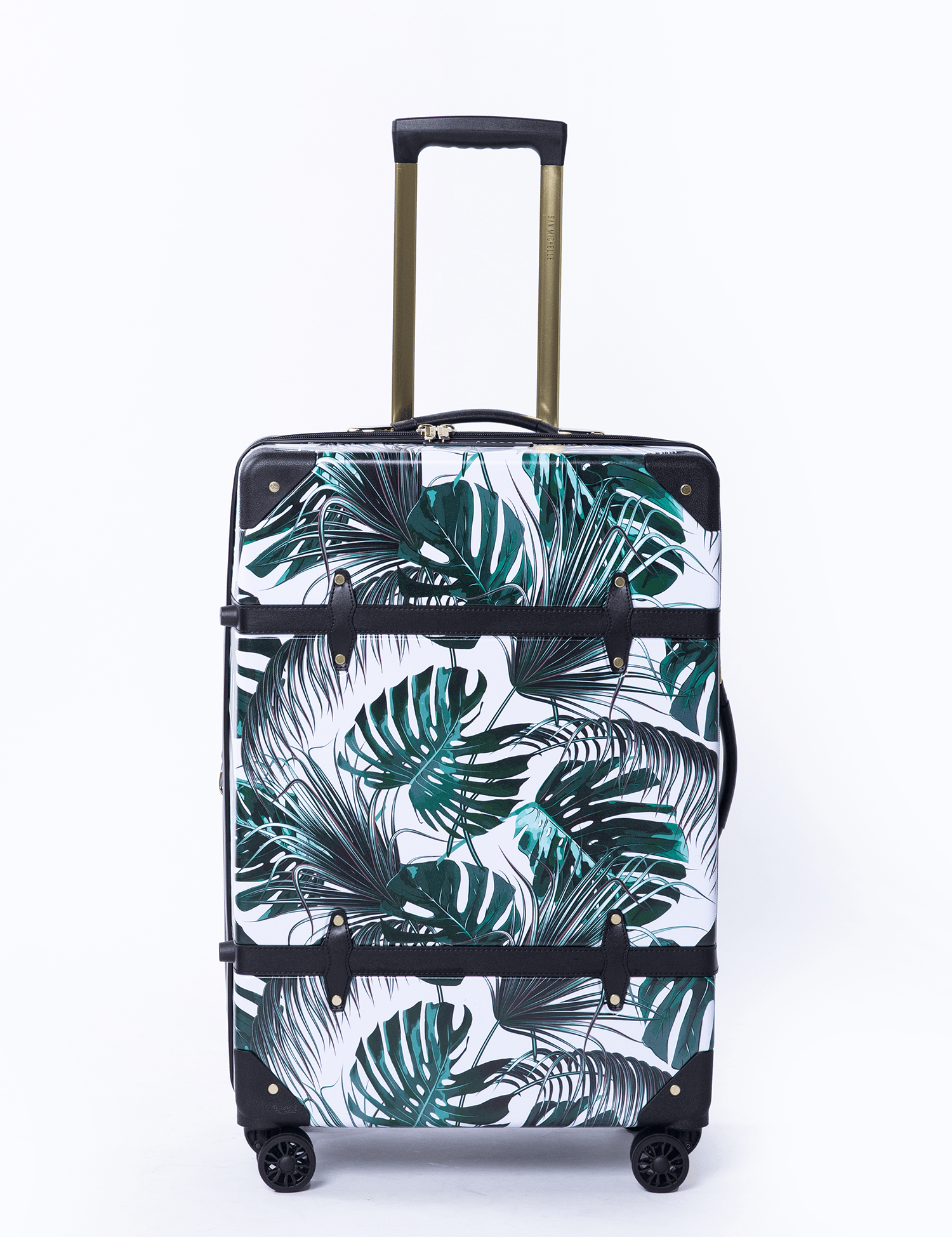 San Michelle Vintage Traveller 67cm Suitcase - San Michelle Bags suitcase nz