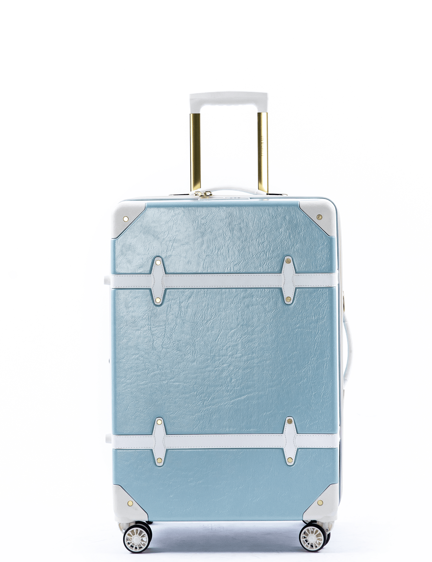 San Michelle Vintage Traveller 67cm Suitcase - San Michelle Bags suitcase nz