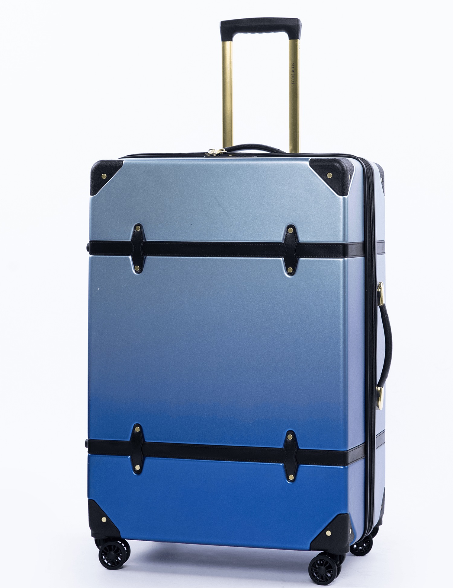 San Michelle Vintage Traveller 77cm Suitcase - San Michelle Bags suitcase nz