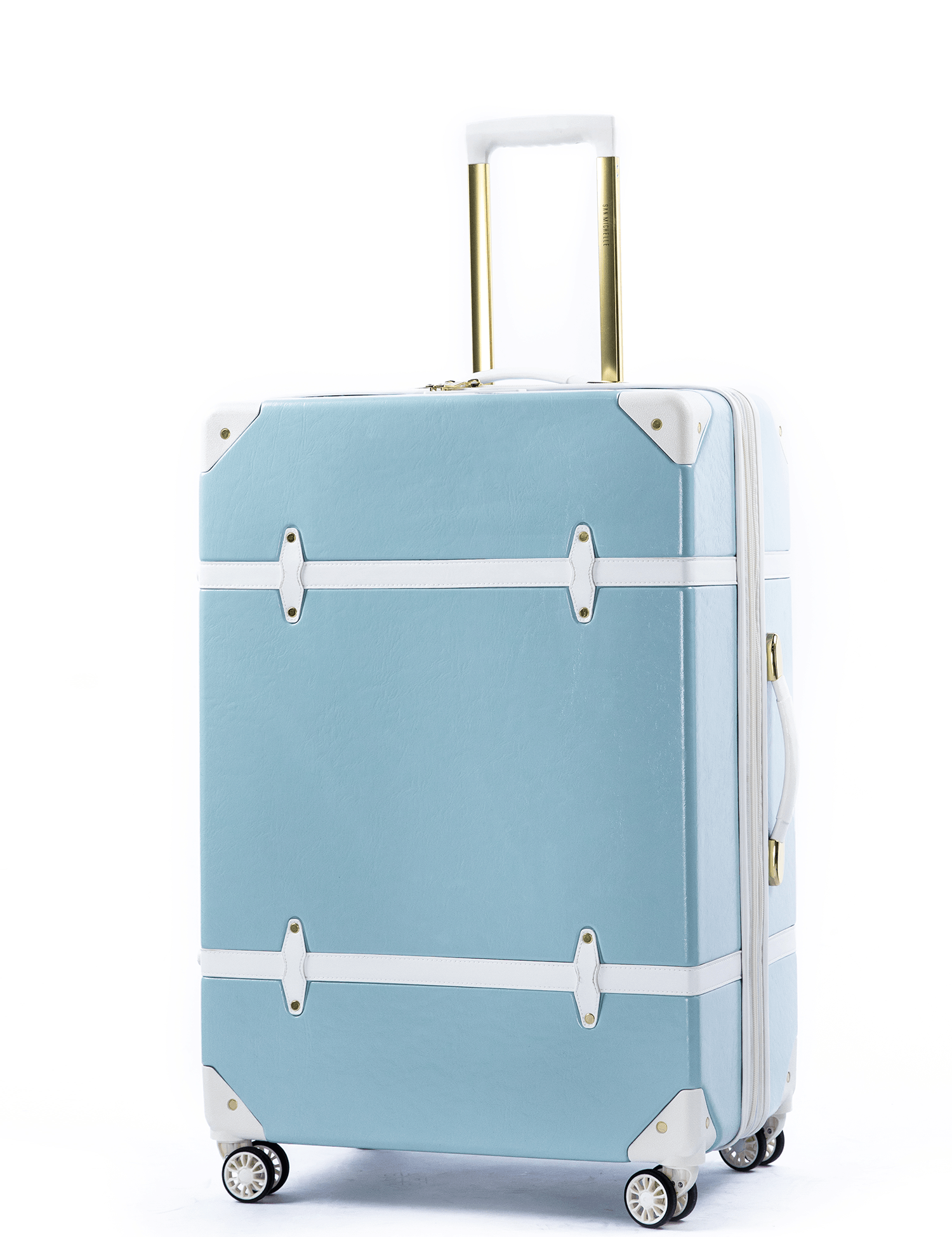 San Michelle Vintage Traveller 77cm Suitcase - San Michelle Bags suitcase nz