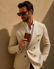 Sinclair Leather Wallet - Brown