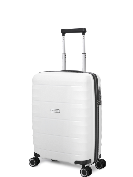 NZTourist Pro Traveller 55cm Suitcase - White