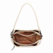 Stella Leather Shoulder Bag - Beige