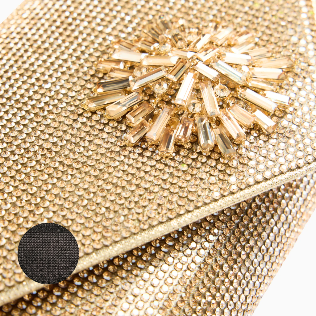 Tara Clutch Bag - Black