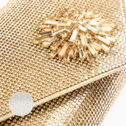 Tara Clutch Bag - Silver