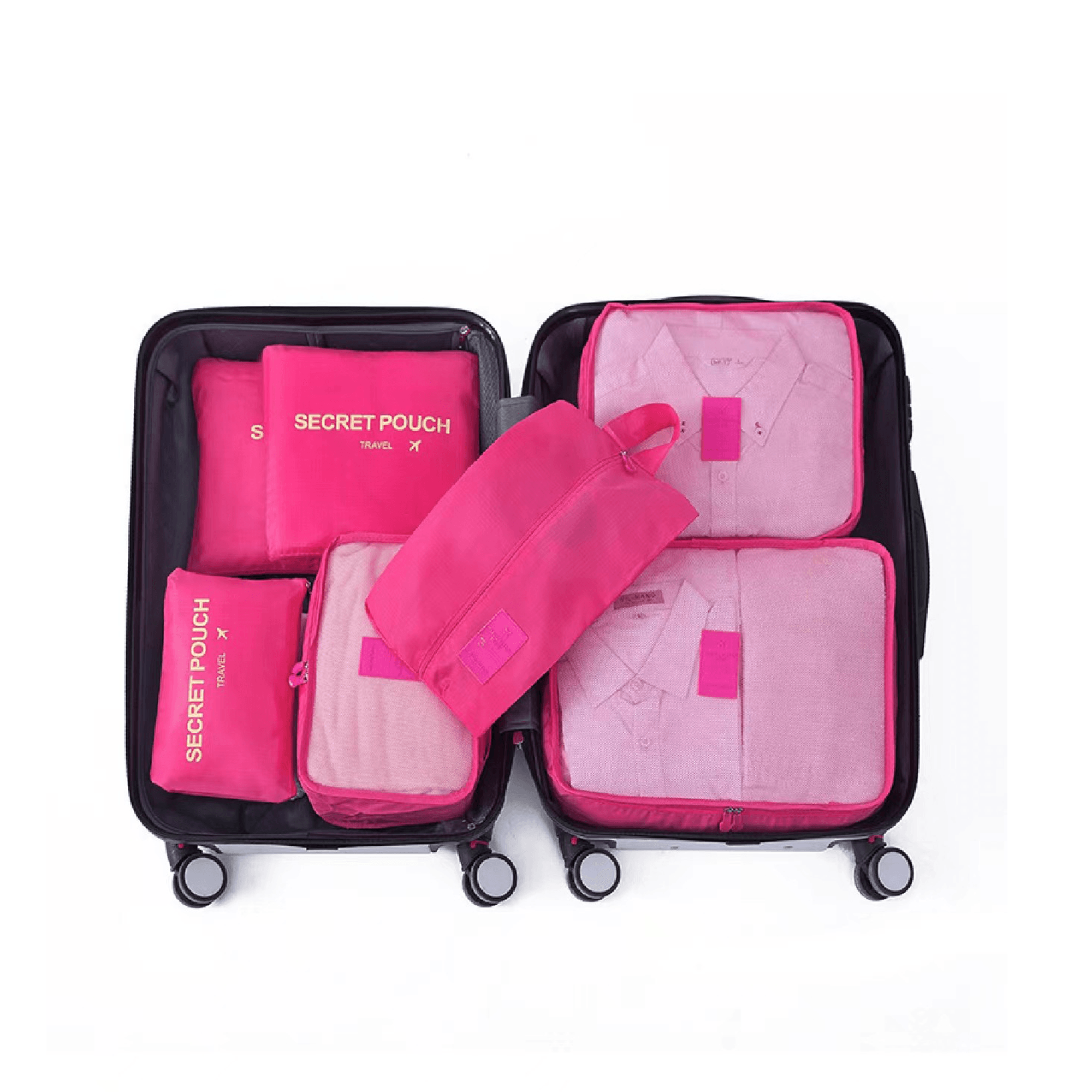 Travel Organizers (7pcs) - San Michelle Bags suitcase nz