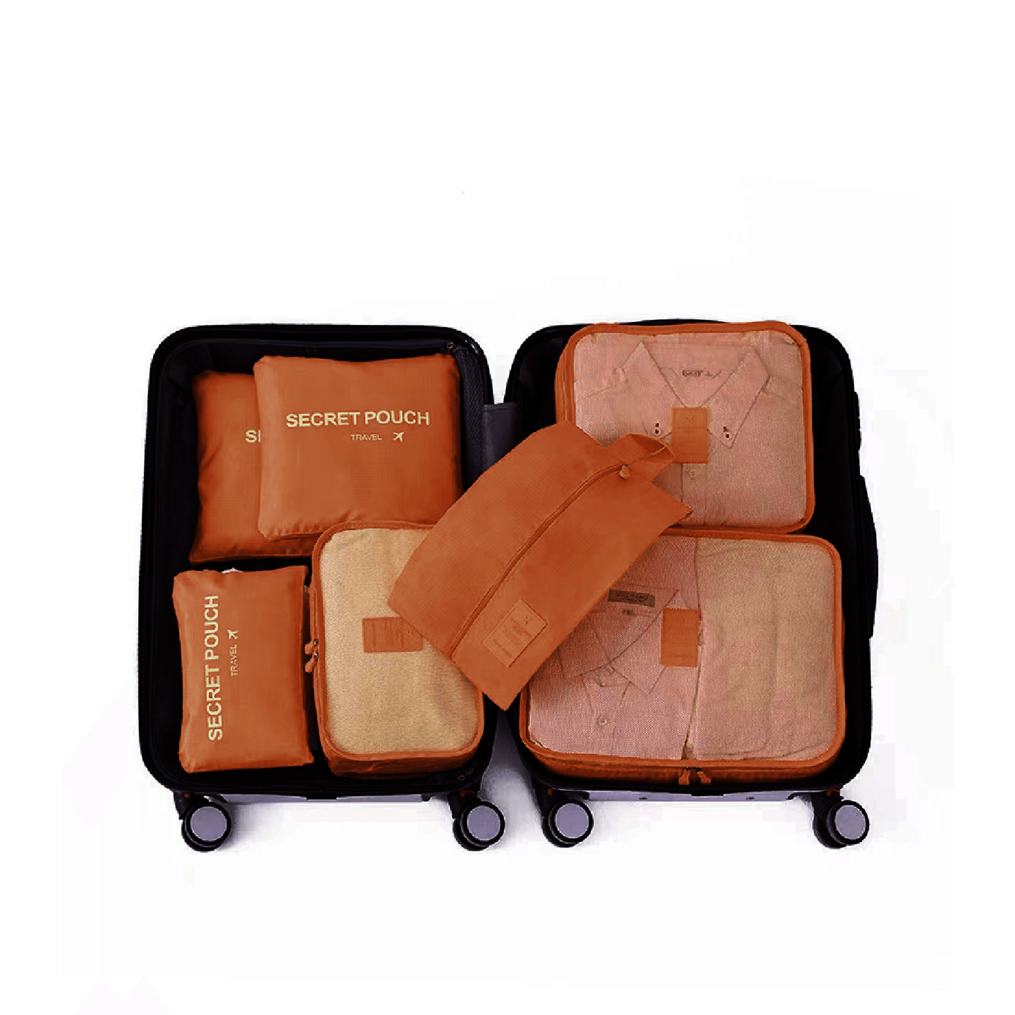 Travel Organizers (7pcs) - San Michelle Bags suitcase nz