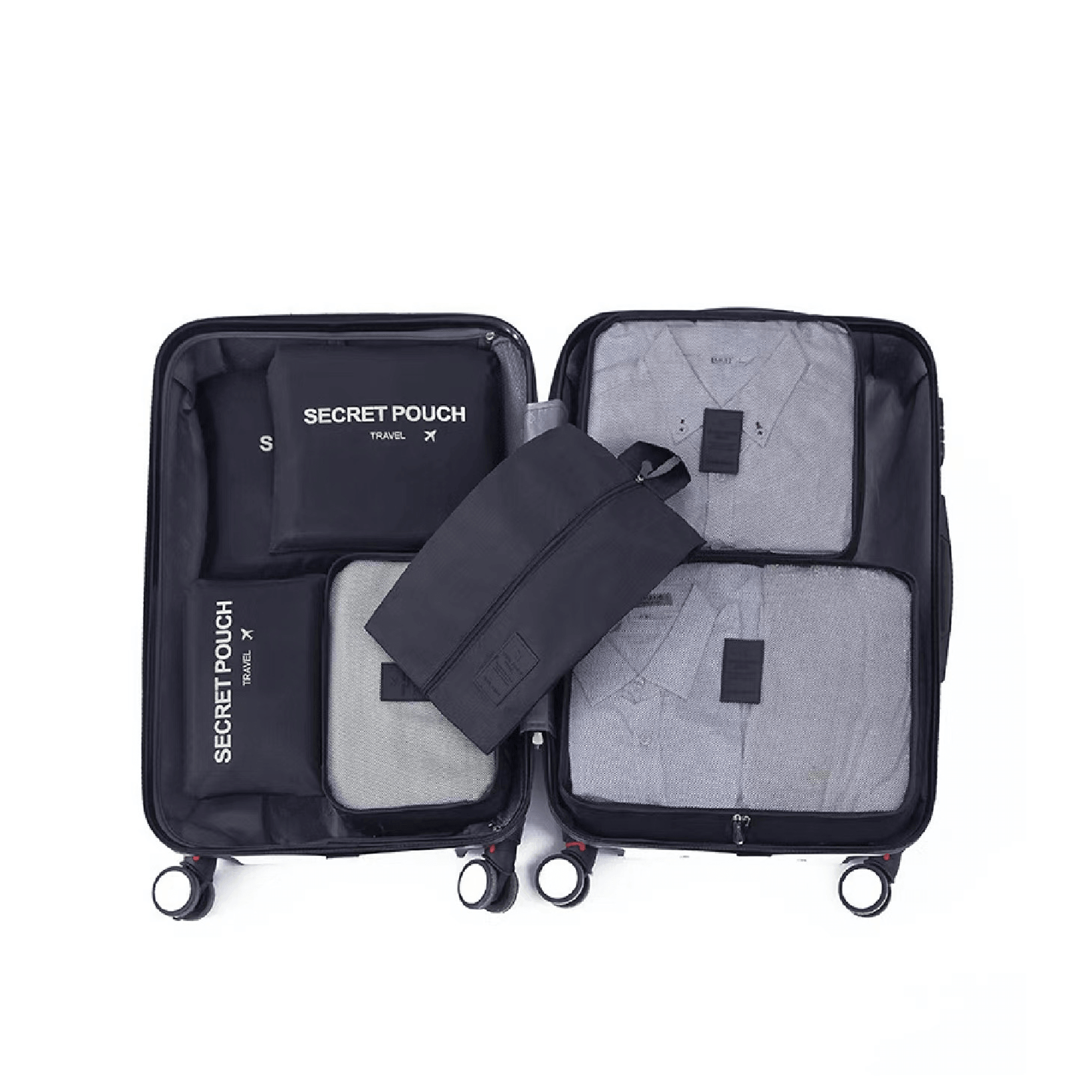 Travel Organizers (7pcs) - San Michelle Bags suitcase nz
