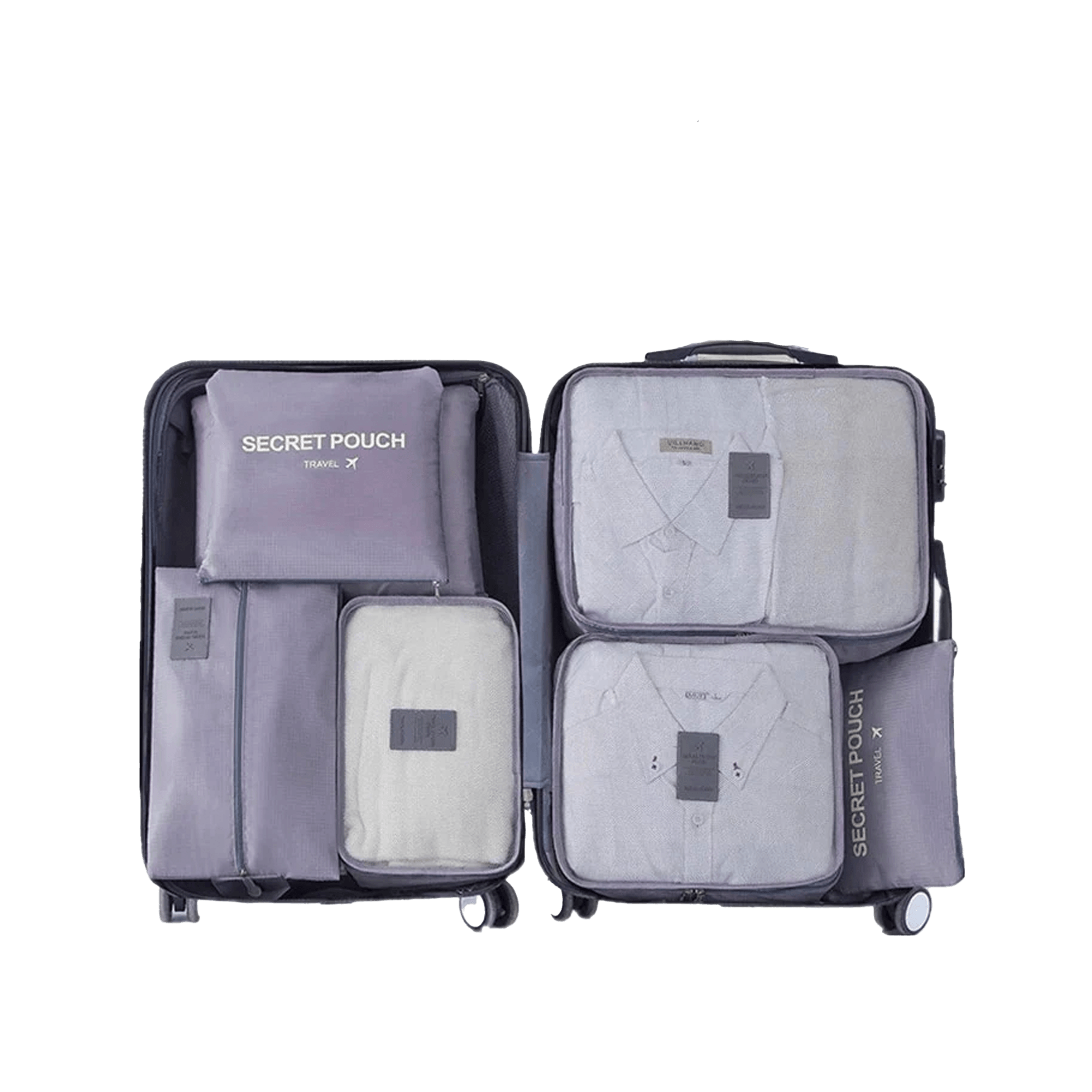 Travel Organizers (7pcs) - San Michelle Bags suitcase nz