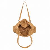 Vicky Soft Tote Bag - Tan
