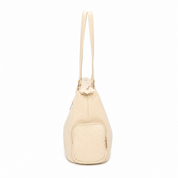 Vicky Soft Tote Bag - Beige