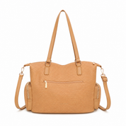 Vicky Soft Tote Bag - Tan