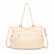 Vicky Soft Tote Bag - Beige