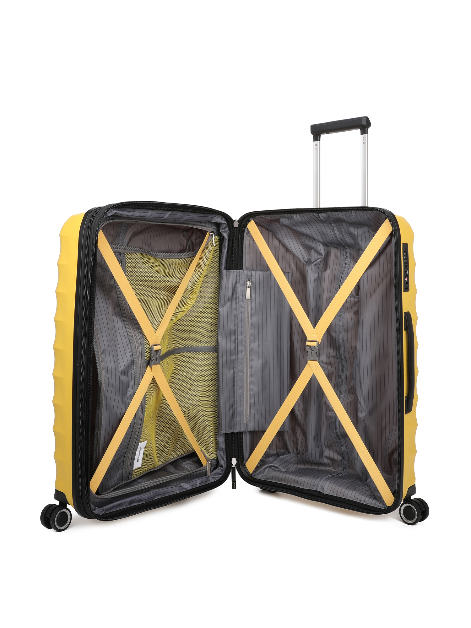 NZTourist Pro Traveller 75cm Suitcase - Yellow