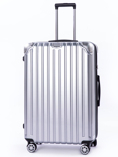 San Michelle Secure Adventurer 75cm Suitcase - Silver